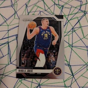 Panini Basketball Card with Blue and White Accents